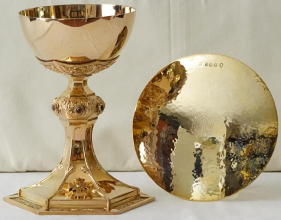 Sterling Silver Romanesque Chalice